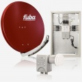 Fuba Parabolic Reflector - Dap858r Satellite Complete System For 8 Users - 1x Daa850a 1x Dek407c 1x Fmp 508sl - 29442064